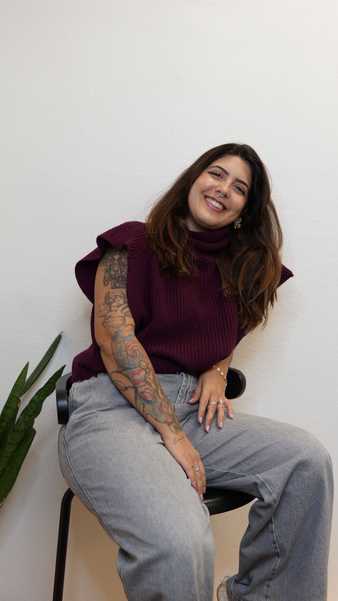 Portrait Tattoo-Artist Drica, Atelier 7