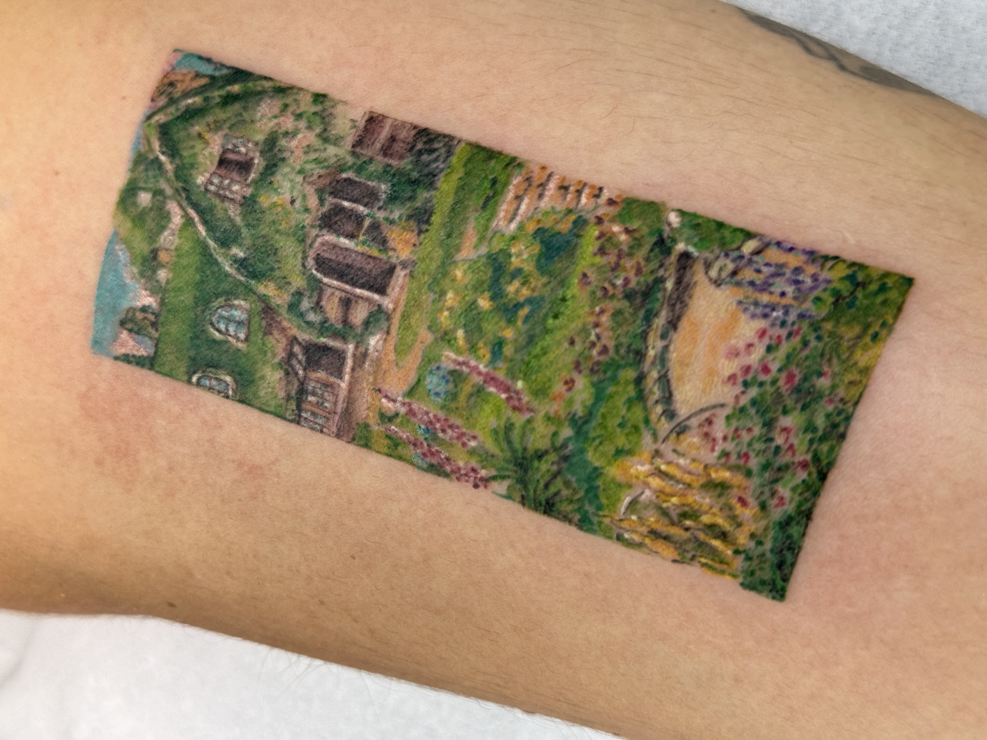 Fineline-Tattoo von Drica, Atelier 7 Freudenberg