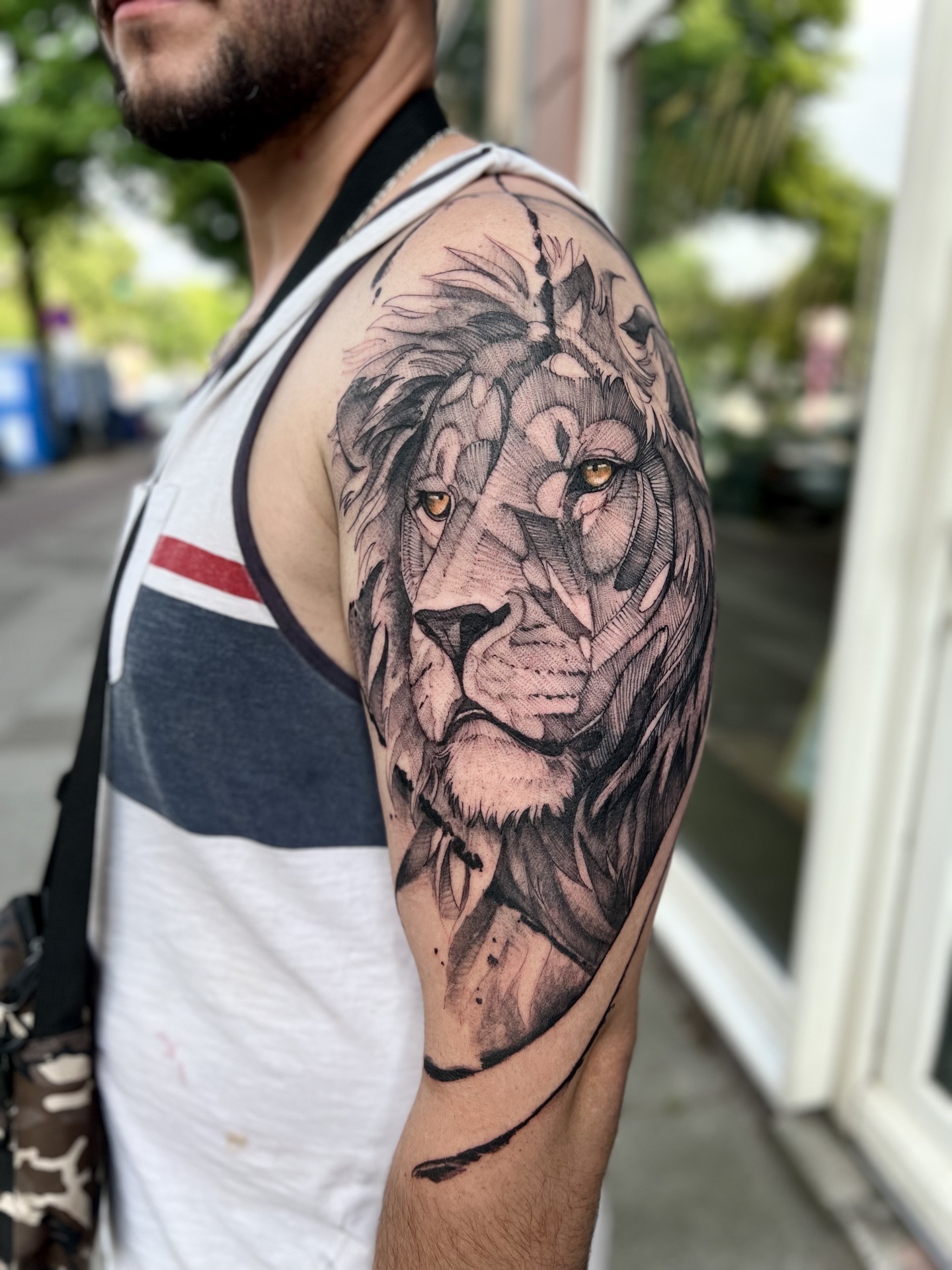 Cover-up-Tattoo von Erick, Atelier 7 Freudenberg