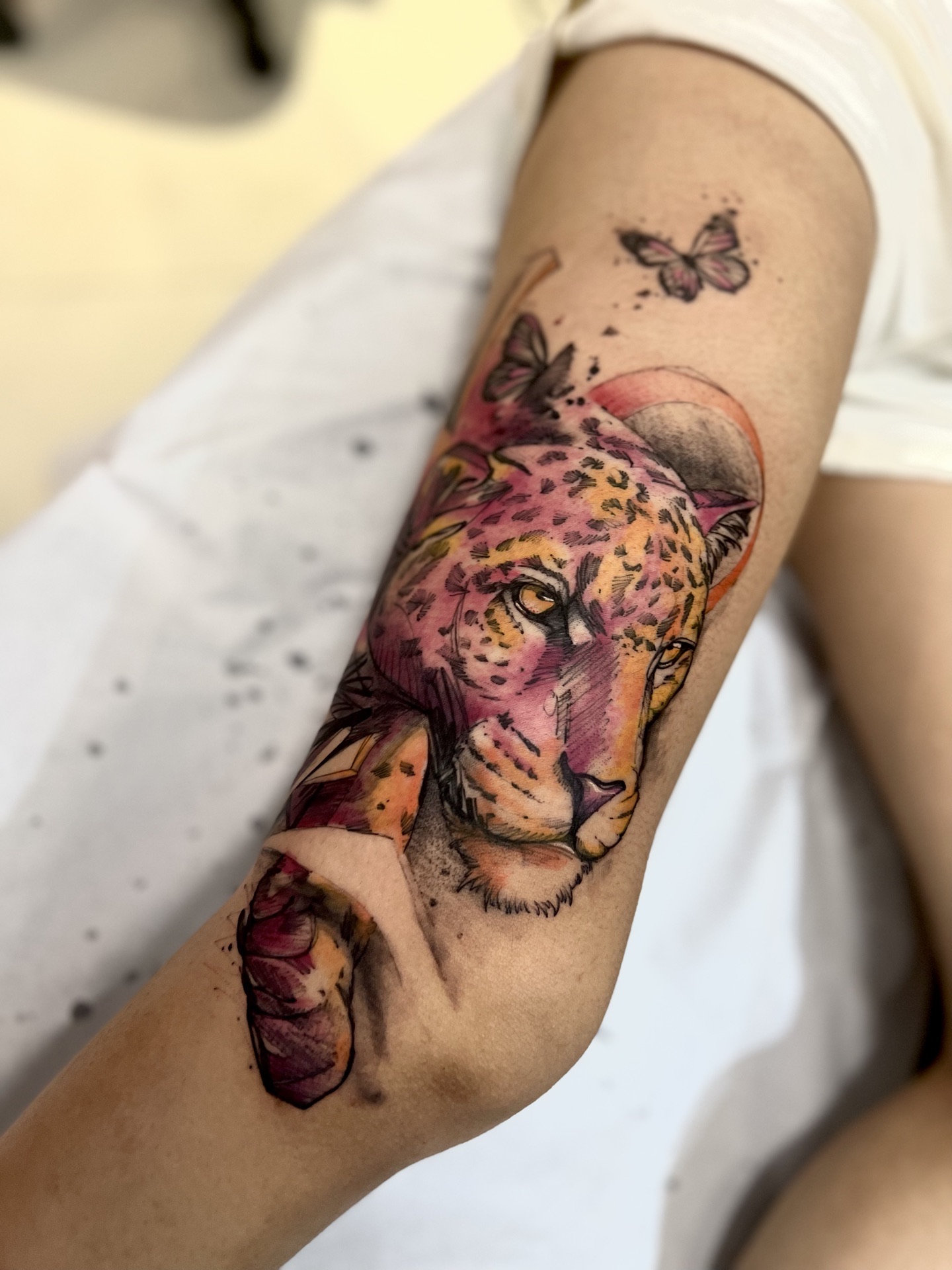 Cover-up-Tattoo von Erick, Atelier 7 Freudenberg