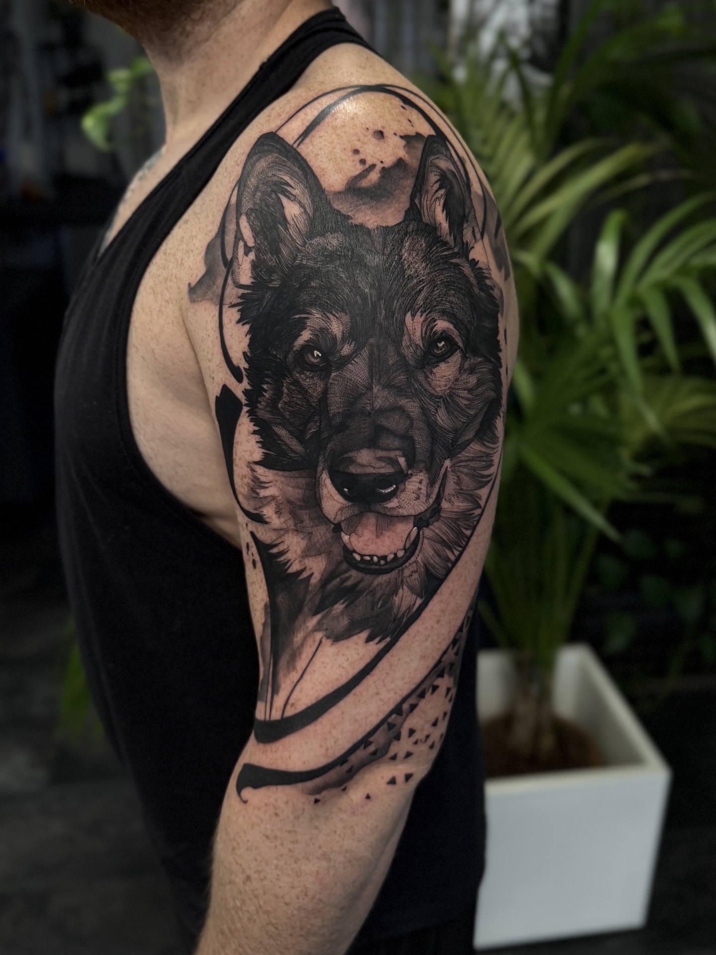 Cover-up-Tattoo von Erick, Atelier 7 Freudenberg