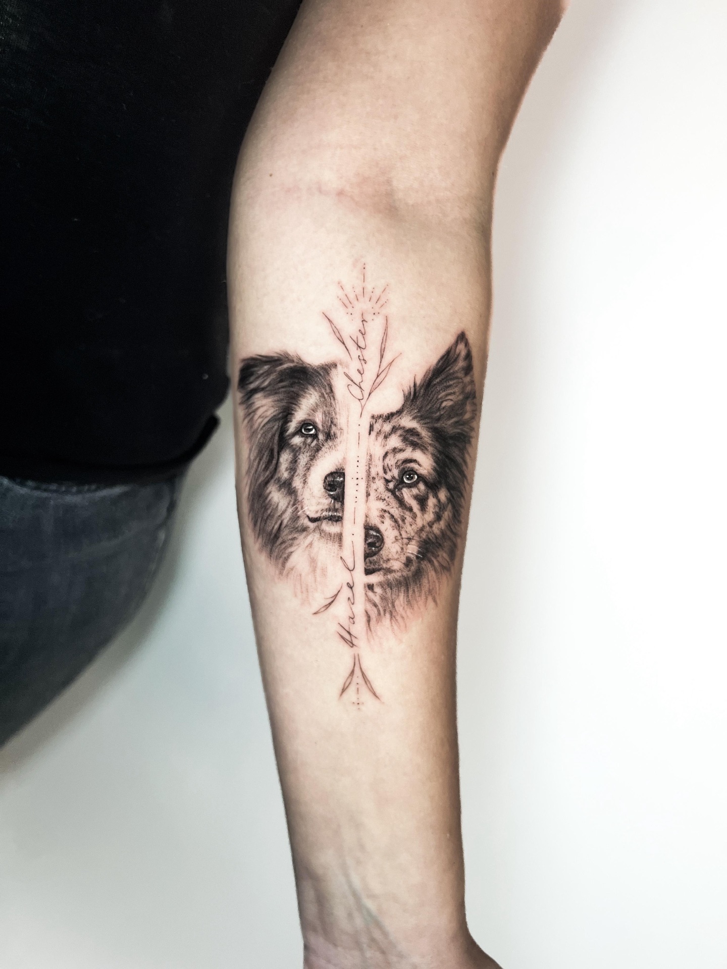Realism-Tattoo von Hitta, Atelier 7 Freudenberg