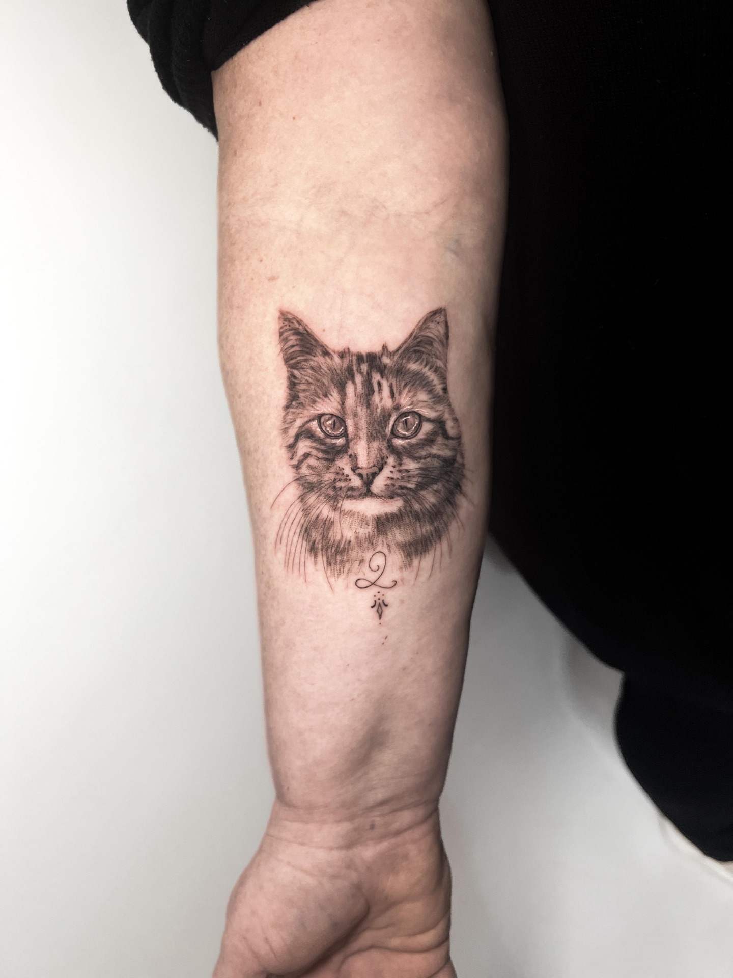 Realism-Tattoo von Hitta, Atelier 7 Freudenberg