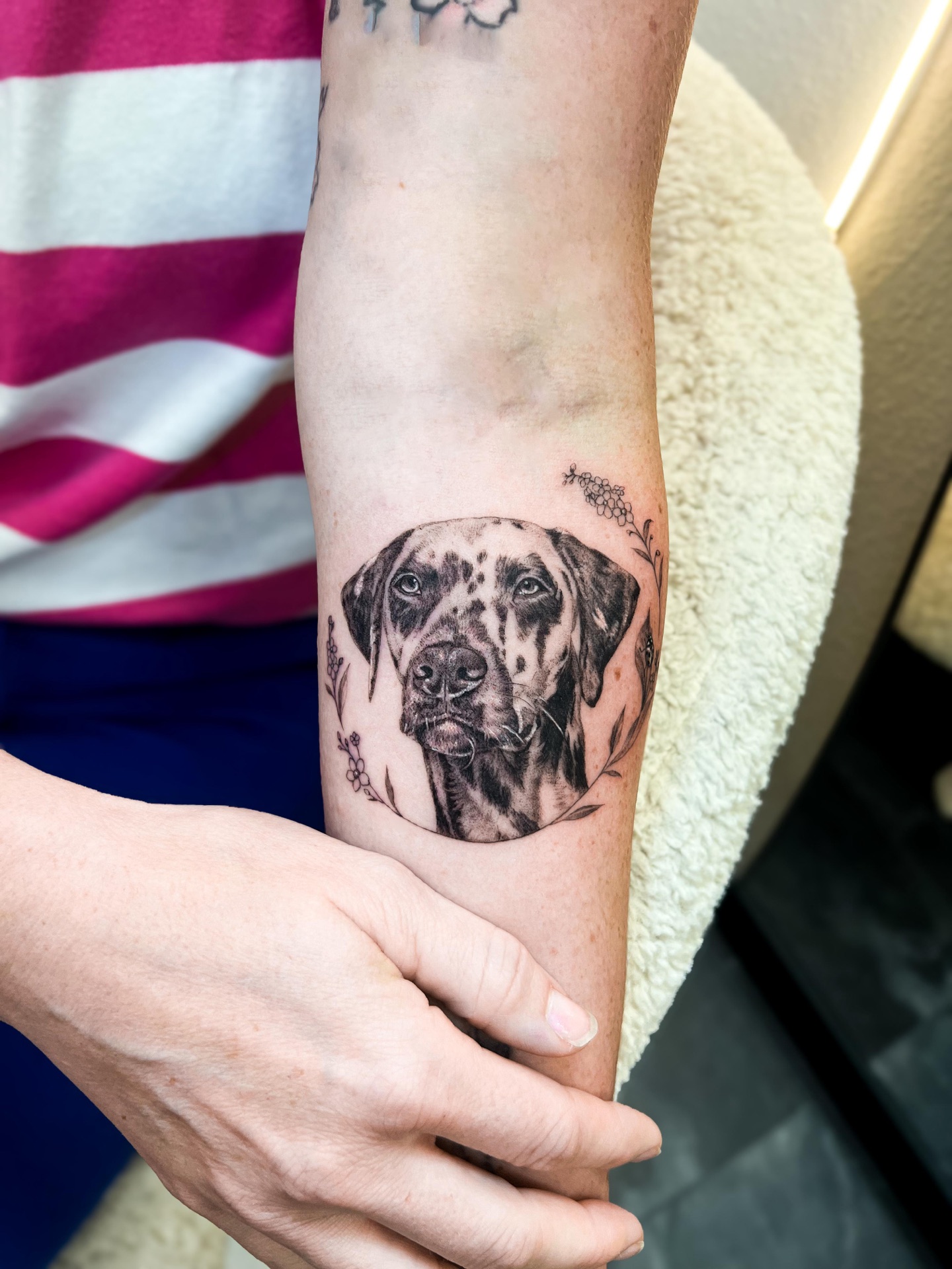Realism-Tattoo von Hitta, Atelier 7 Freudenberg