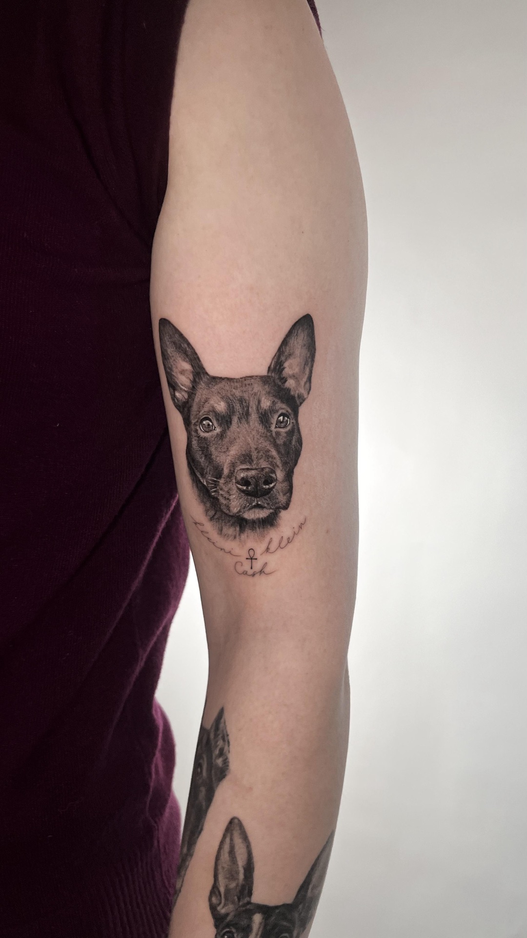 Realism-Tattoo von Hitta, Atelier 7 Freudenberg