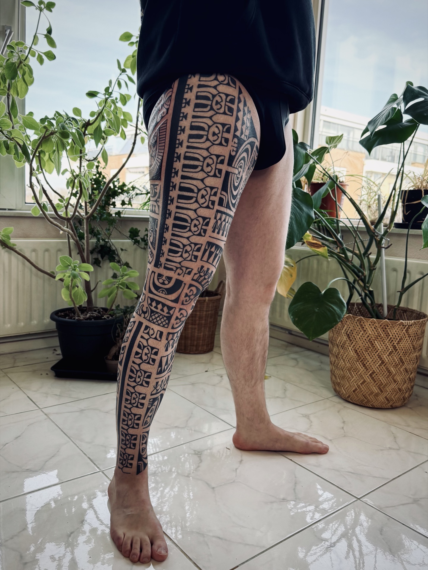 Maori-Tattoo von Leo, Atelier 7 Freudenberg