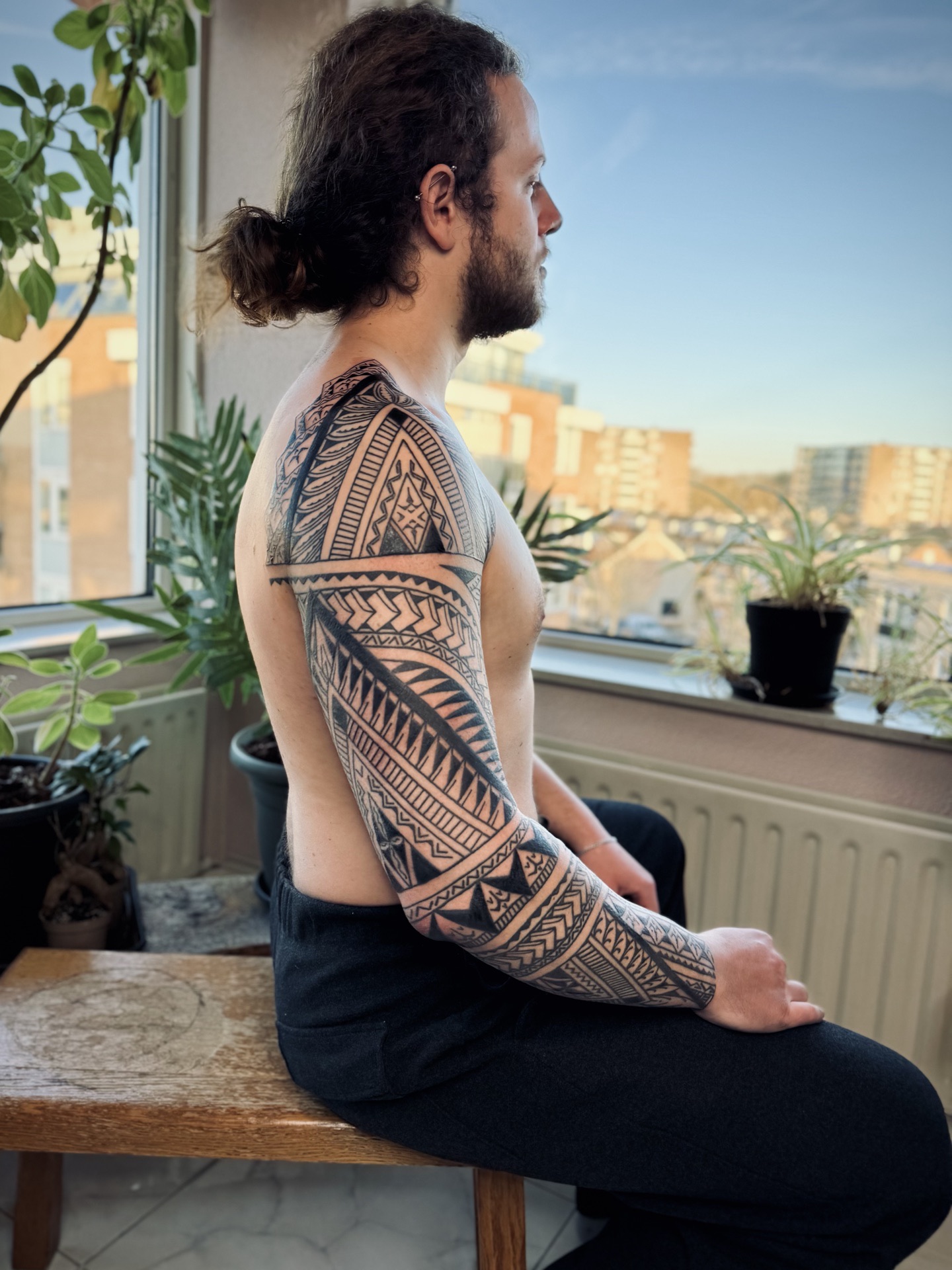 Maori-Tattoo von Leo, Atelier 7 Freudenberg