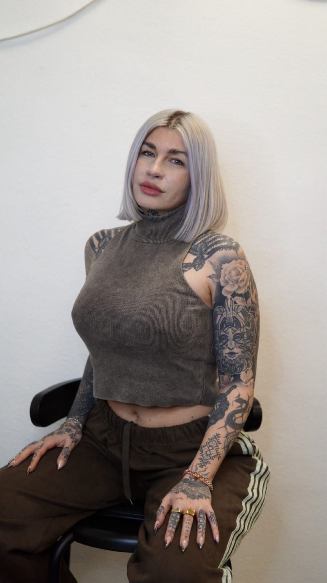 Portrait Tattoo-Artist Steffi, Atelier 7