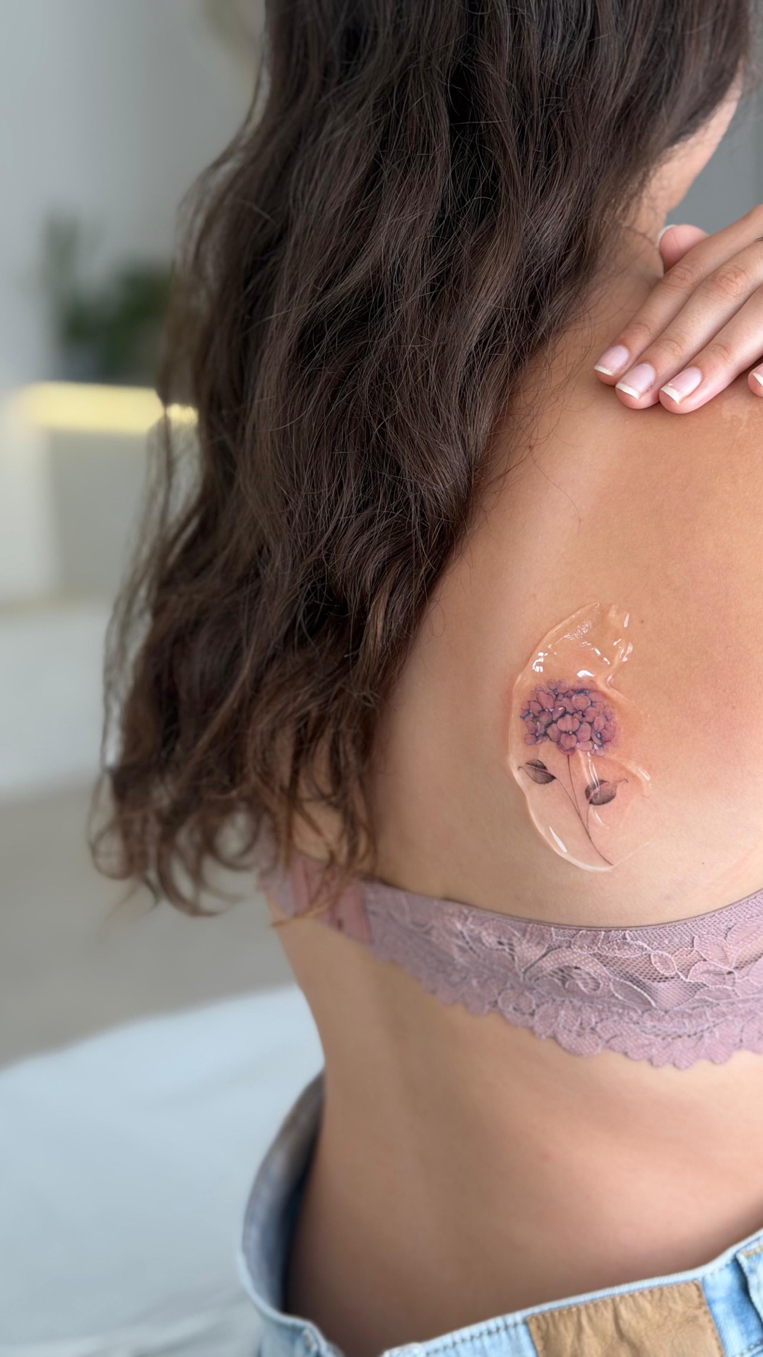 Fineline-Tattoo von Steffi, Atelier 7 Freudenberg